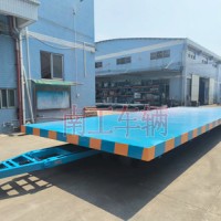 40噸4米寬重型平板拖車 牽引全GUA車